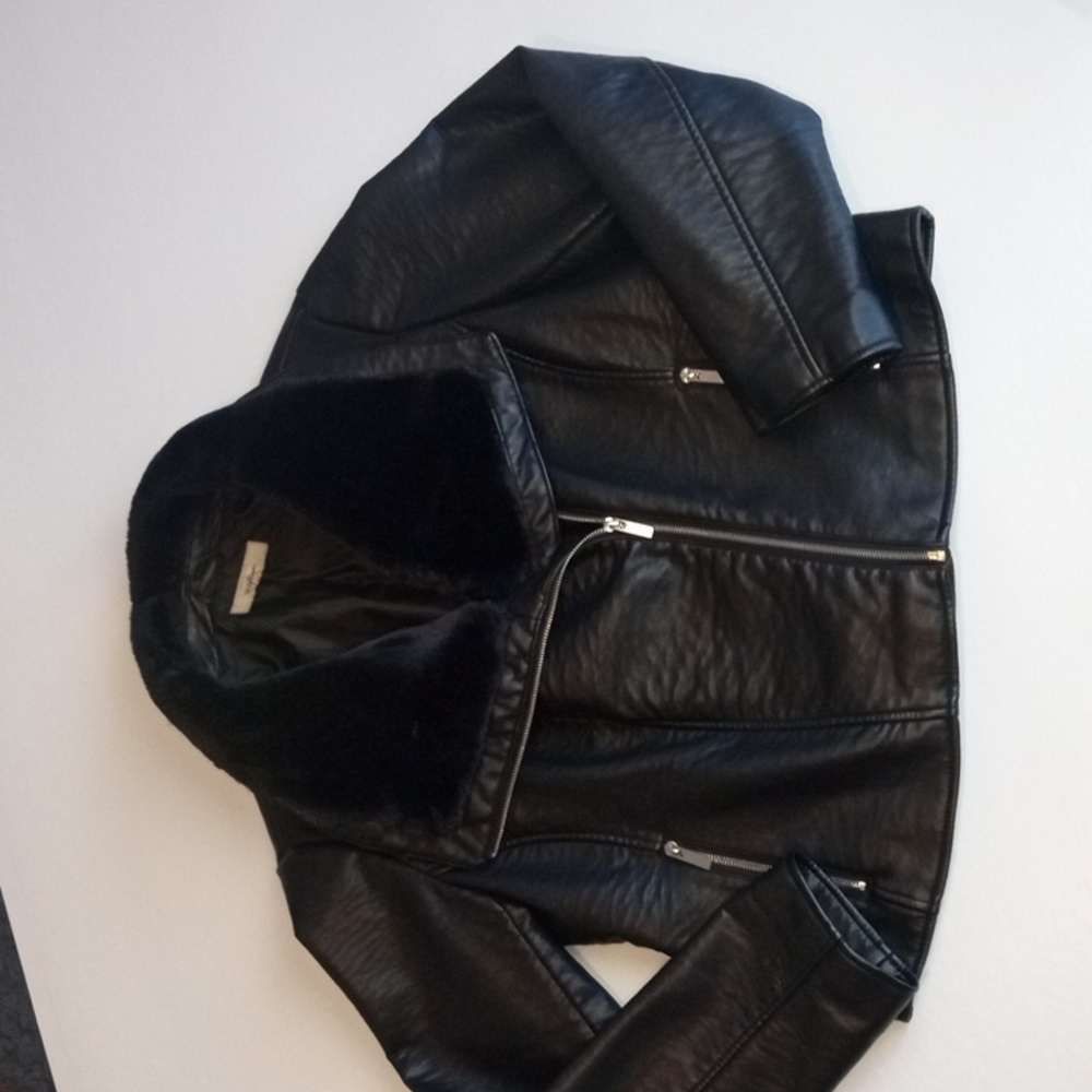 Wildflower women faux leather jacket Size XXL